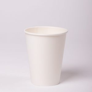Vaso de café blanco 8OZ