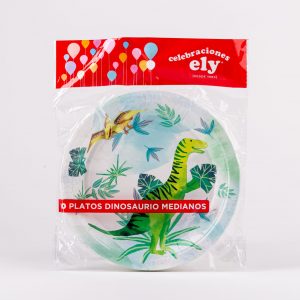 CAJA PLATO ELY DINO  MEDIANO 10UNI X 48 PACKS