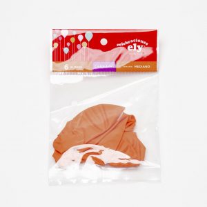GLOBO N12 MONOCOLOR NARANJO