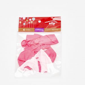 GLOBO N12 MONOCOLOR  ROSADO